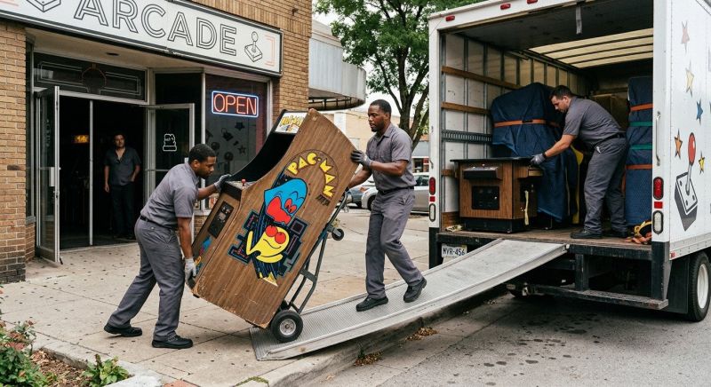 Arcade Game Moving in Rock Hill, SC