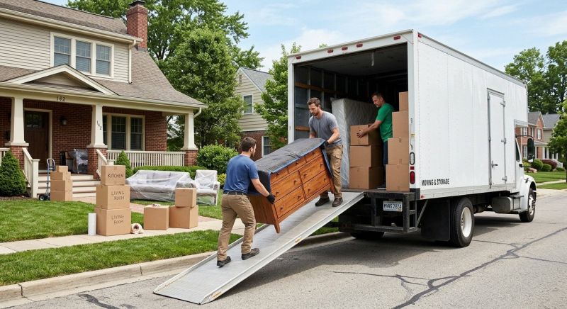Couch Moving Service in Hickory, NC