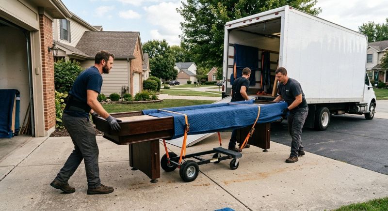 Shuffleboard Table Moving in Mooresville, NC